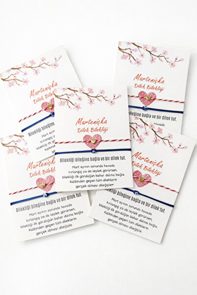 Ayluf Marteniçka Bileklik Paketi 5'li Şans Bilekliği