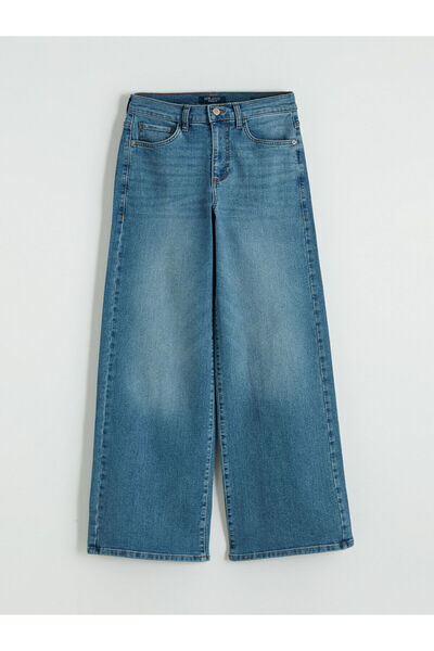 LC Waikiki Γυναικείο τζιν παντελόνι Özmarka New Season Wideleg