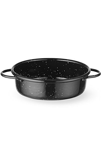 Other Patelnia emaliowana okrągła z uchwytami śr. 120x40 mm