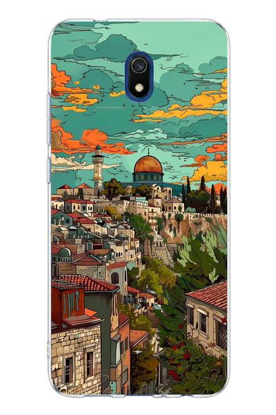 TechTree Redmi 8A Compatible Free Palestine and Kubbetüs Sahara Printed Silic...