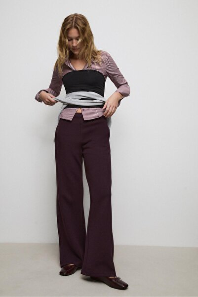 Stradivarius Wide-leg jogger trousers