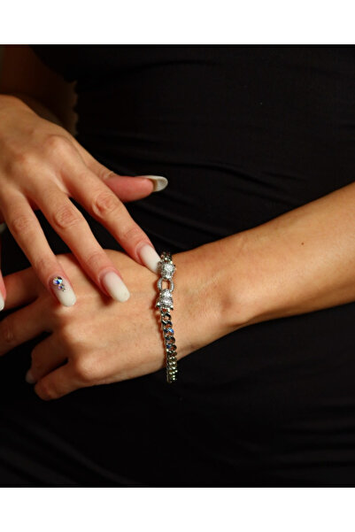 LYNORO Twin Tigers Platinum Bracelet