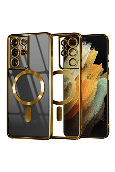 Techsuit Θήκη Premium για Samsung Galaxy S21 Ultra 5G Luxury Crystal MagSafe,...