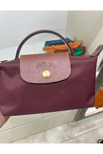 genermcr Women's mini makeup bag handbag shoulder bag camera bag small bag Red