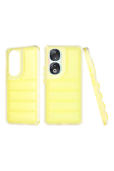Techsuit Carcasă Honor 90 Wave Shield, Galbenă