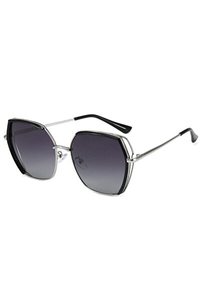 Techsuit Ochelari de soare polarizați hexagonali Techsuit, argintii