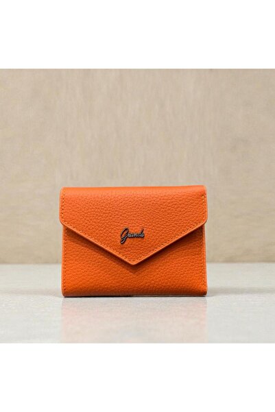 Grande Дамски портфейл от естествена кожа, малък размер