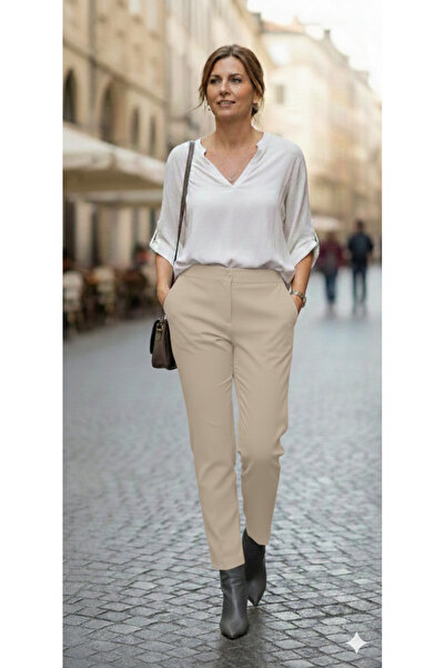 Sum Pants with Elastic Sides