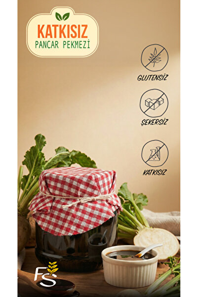 FS gıda KATKISIZ KORUYUCUSUZ PANCAR PEKMEZ 1000gr