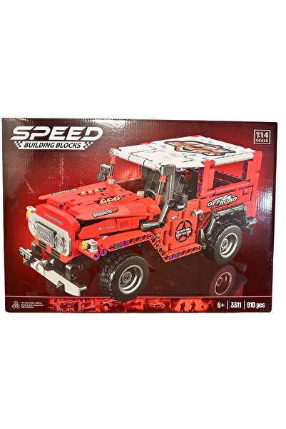 JPT Blocuri de construcție 4x4 Offroad Speed, set de 910 piese