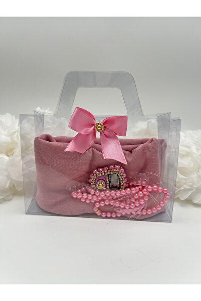 LenaToptan 1 Piece of Bag-Looking Box Inside of Which Is a Flamel Covered Nec...