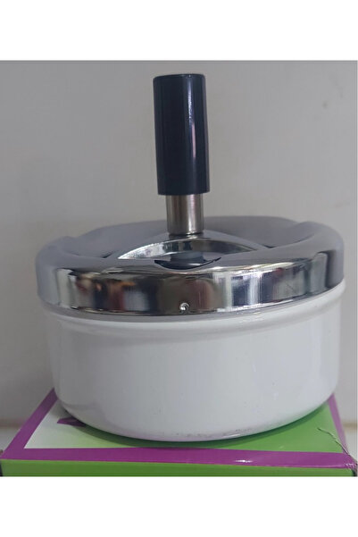 esdekor Push-Button Ashtray Load 11cm Diameter 9 cm