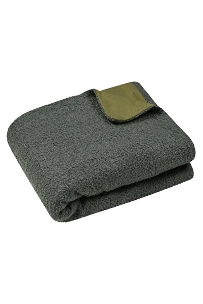 Stof Paddou Decorative Blanket 160×200 cm - Khaki