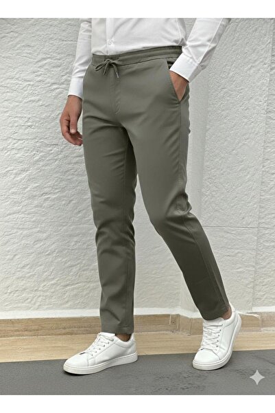 Ars Magic Box Jogger Regular Fit Men's Lace-Up Cotton Woven Pants