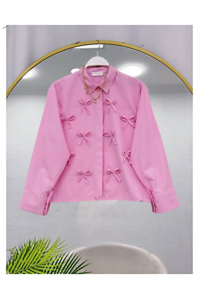 YEDİLALE Fi̇yok Detailled Loose Short Shirt [Standard Size]