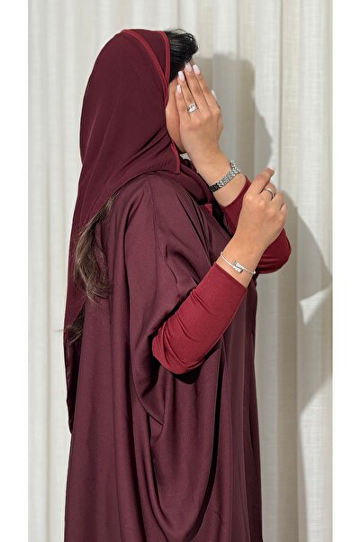 Ms Half-dress abaya in summer internet fabric with stretch sleeves - 2-piece ...