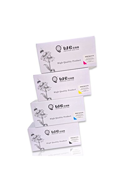 Wecan WECAN-117A Compatible Color Toner Cartridge Set for HP Color Laser 150/...