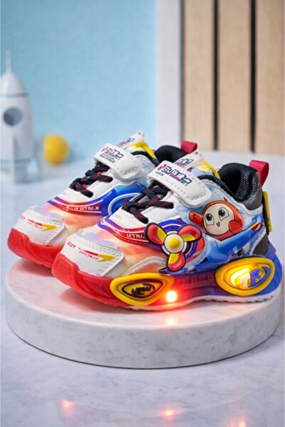 Superbaby Children's sneakers with multi-colored LED lights, sports model