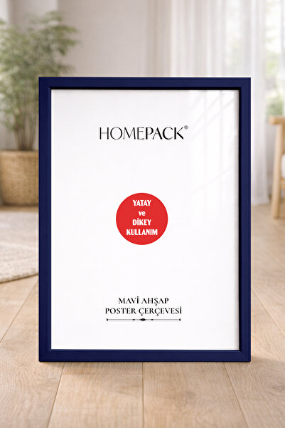 HOMEPACK Plavi okvir za poster, prazan okvir, okvir za slike BLUE-FRAME