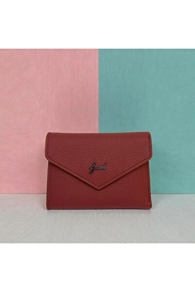 Grande Дамски портфейл от естествена кожа, малък размер