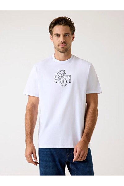 Guess تيشيرت بشعار 4G