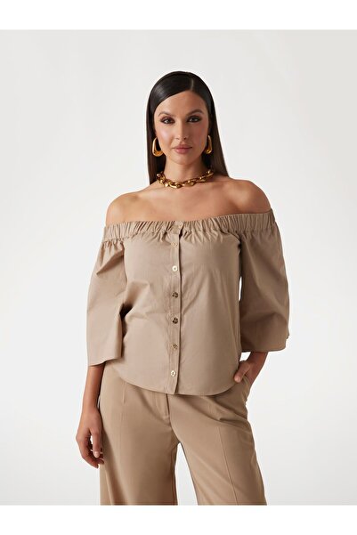 Guess Marciano off-shoulder shirt