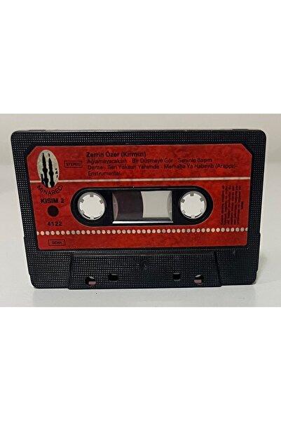 Minareci Müzik زرين أوزر ميناريسي الأحمر 4122 كاسيت (لا يوجد كرتون ألماني الط...