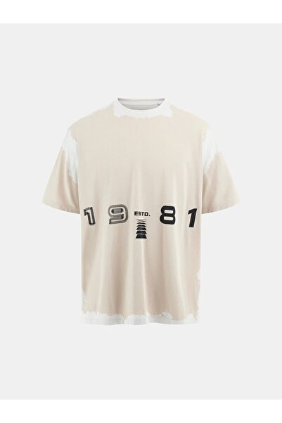 Guess Printed oversize T-shirt