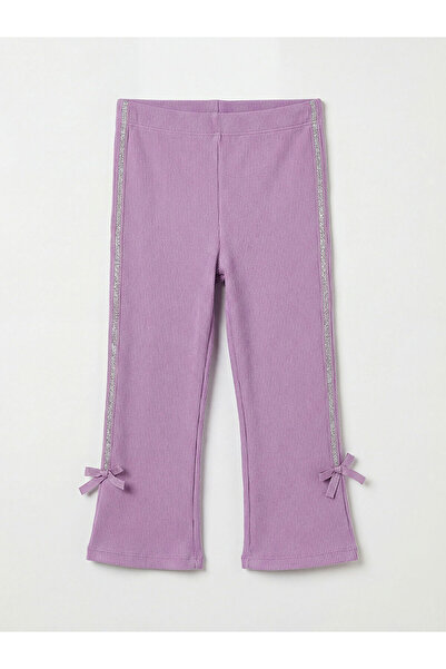 LC Waikiki Colanți pentru fete Özmarka, nou sezon, cu fundă la picior și dung...