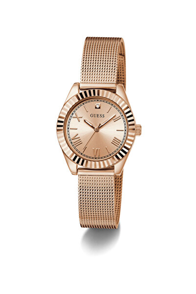 Guess Mini Luna Ladies Rose Gold Tone Analog Watch