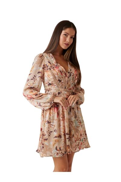 Guess Floral print mini dress