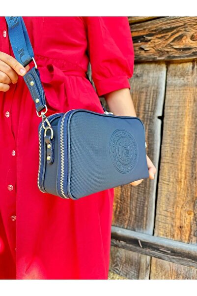 Just Polo Original Women's New Season Embossed Printed Shoulder Bag 232053Mh