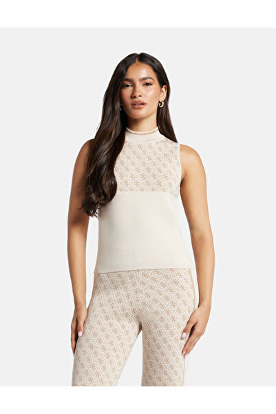 Guess Sleeveless 4G sweater top