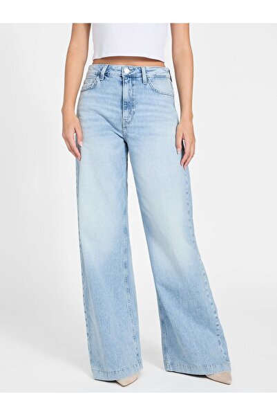 Guess بنطلون جينز واسع الساقين من بيلاجيو