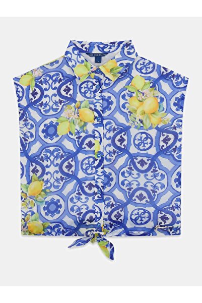 Guess CHIFFON SS SHIRT