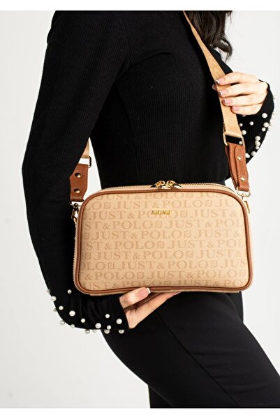 Just Polo Women's New Season Printed Shoulder Bag 232053 Mh