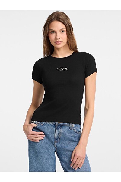 Guess Slim embroidered tank top