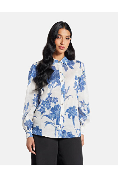 Guess بلوزة كلارا ذات الأزرار