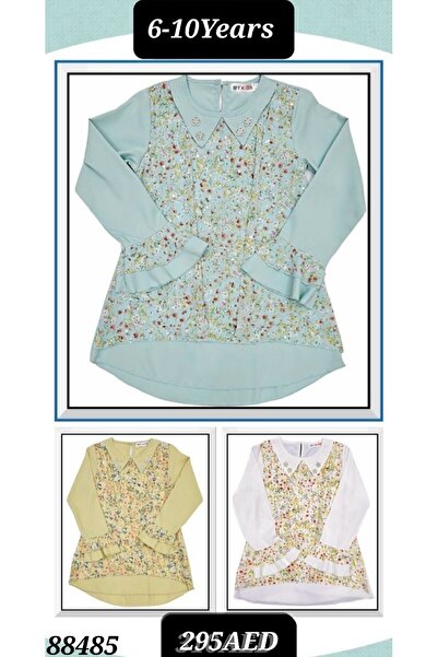 GENERAL Fashionable floral dress for girls aged 6 to 10 years - available in ...