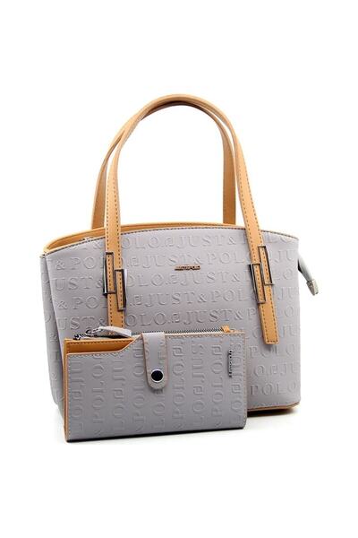 Just Polo Women's 5 Compartment Hand Shoulder Bag and Wallet Combination 4030...