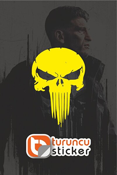 Turuncu Sticker ملصق ذا بانشر 8x12 سم - ملصق للسيارة - المحرك - الكمبيوتر الم...