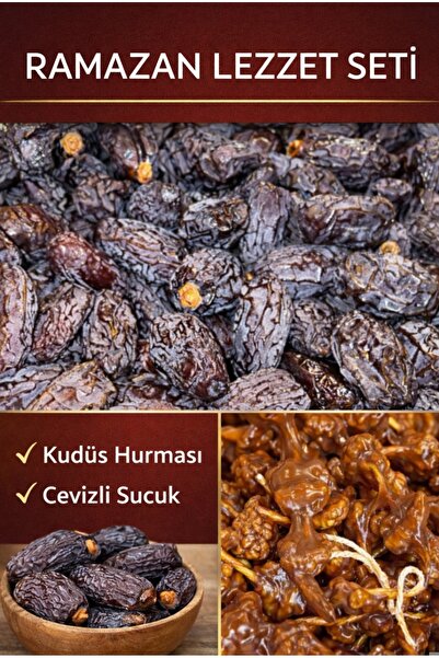 Joker Luxe Özel Kudüs Hurması 0,5 Kg + Belen Pekmezli Sucuk 0,5 Kg – Ayrı Pak...
