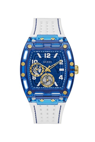 Guess White Quartz Analog Silicone Watch