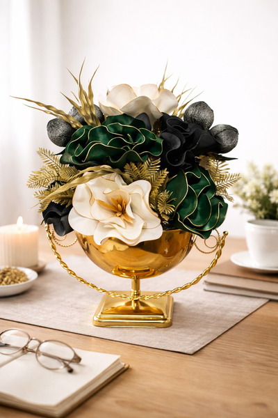 essacraft GOLD YEŞİL BURGU MODEL ARANJMAN