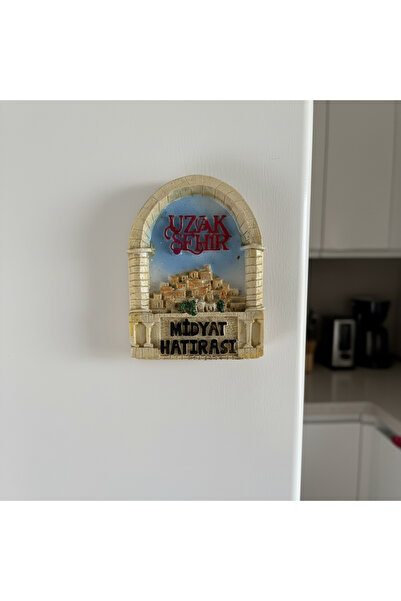 Magnet Mardin Manzaralı Uzak Şehir Buzdolabı Magneti