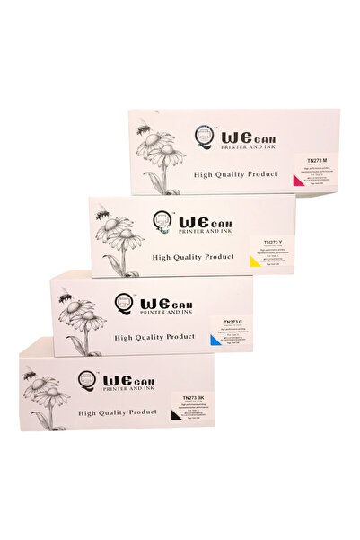 Wecan WECAN-TN273 Compatible Color Ink Cartridge Set for Brother HL-L3210CW/M...