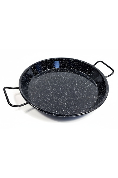 Narpo Tigaie din otel emailat vitrificat, paella valenciana fructe de mare, d...