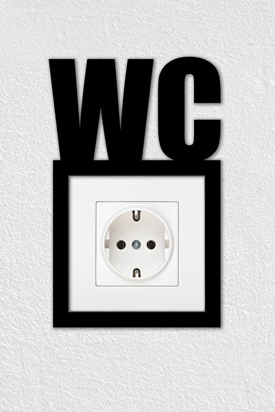 To Design Lab Cadru decorativ pentru întrerupător cu tematică WC