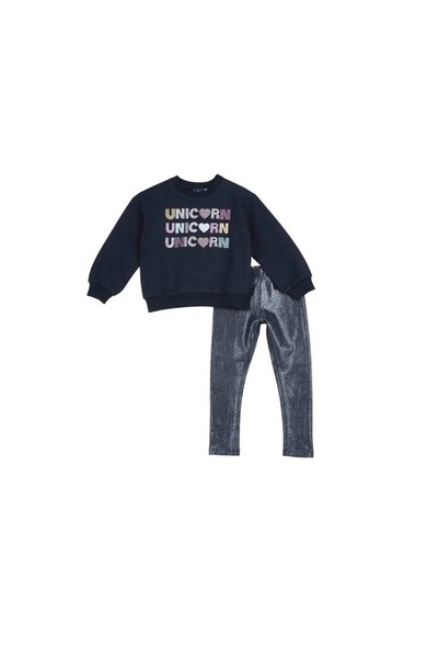 Chicco Girls' set, consisting of leggings and sweatshirt