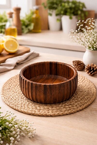 Maloria 15cm Akasya Oyuk Curve Kase